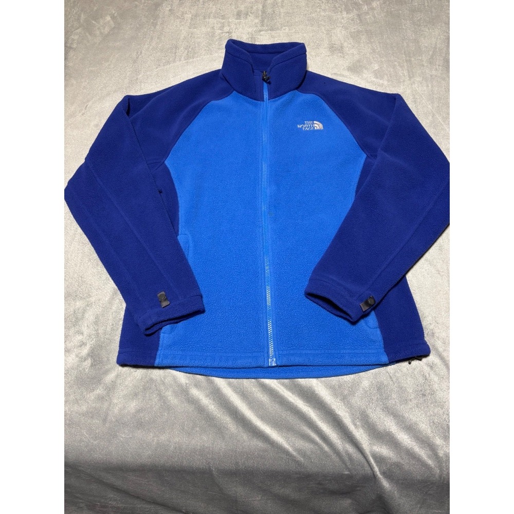The North Face Men Size S Blue Full Zip Jacket Light Wear AY3D Light Wear